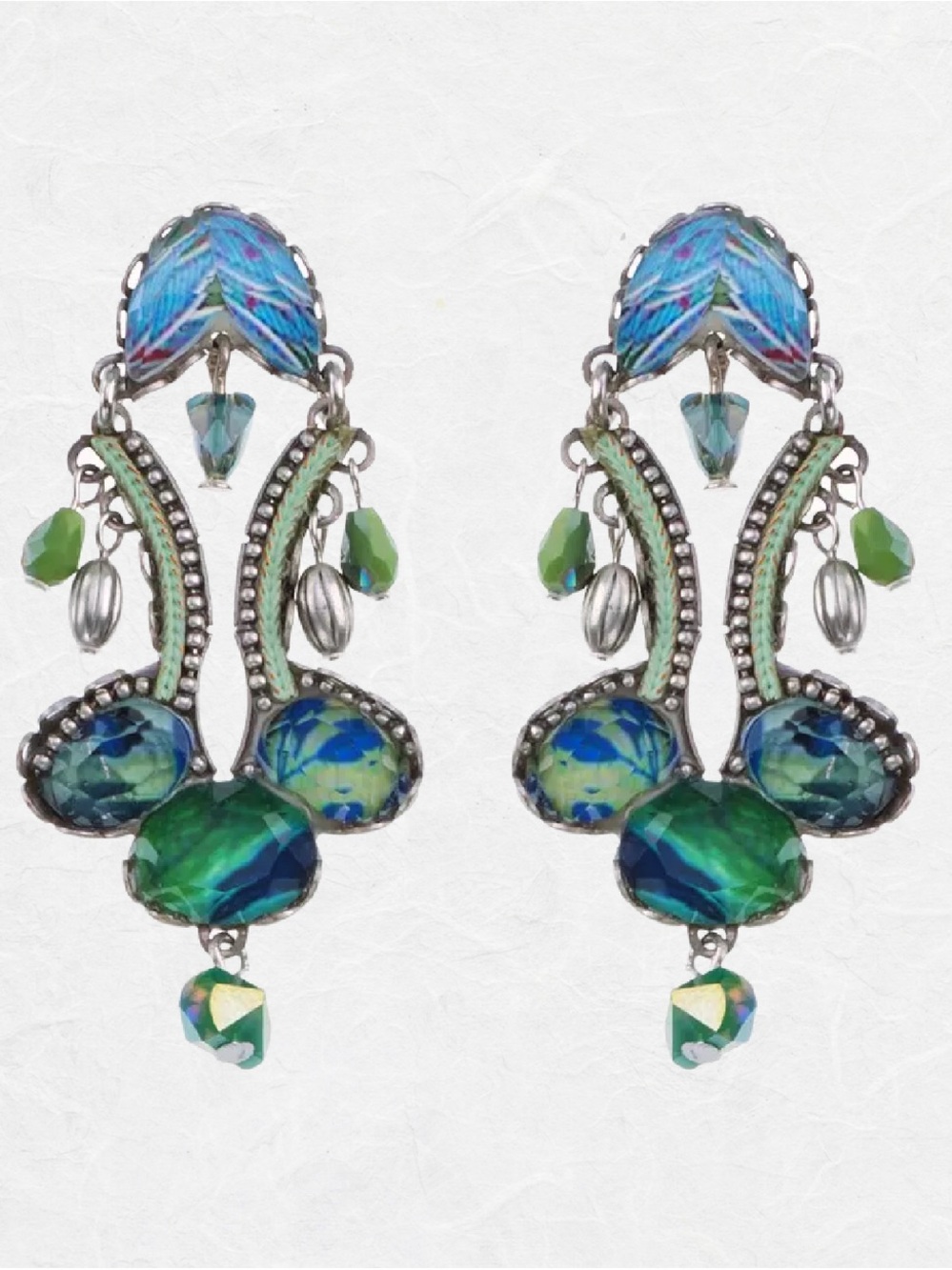 Ayala Bar Crisp Air Ziba Dangle Earrings Radiance Collection
